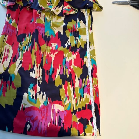 London Times NWT Off Shoulder Printed Dress - Picture 6 of 7
